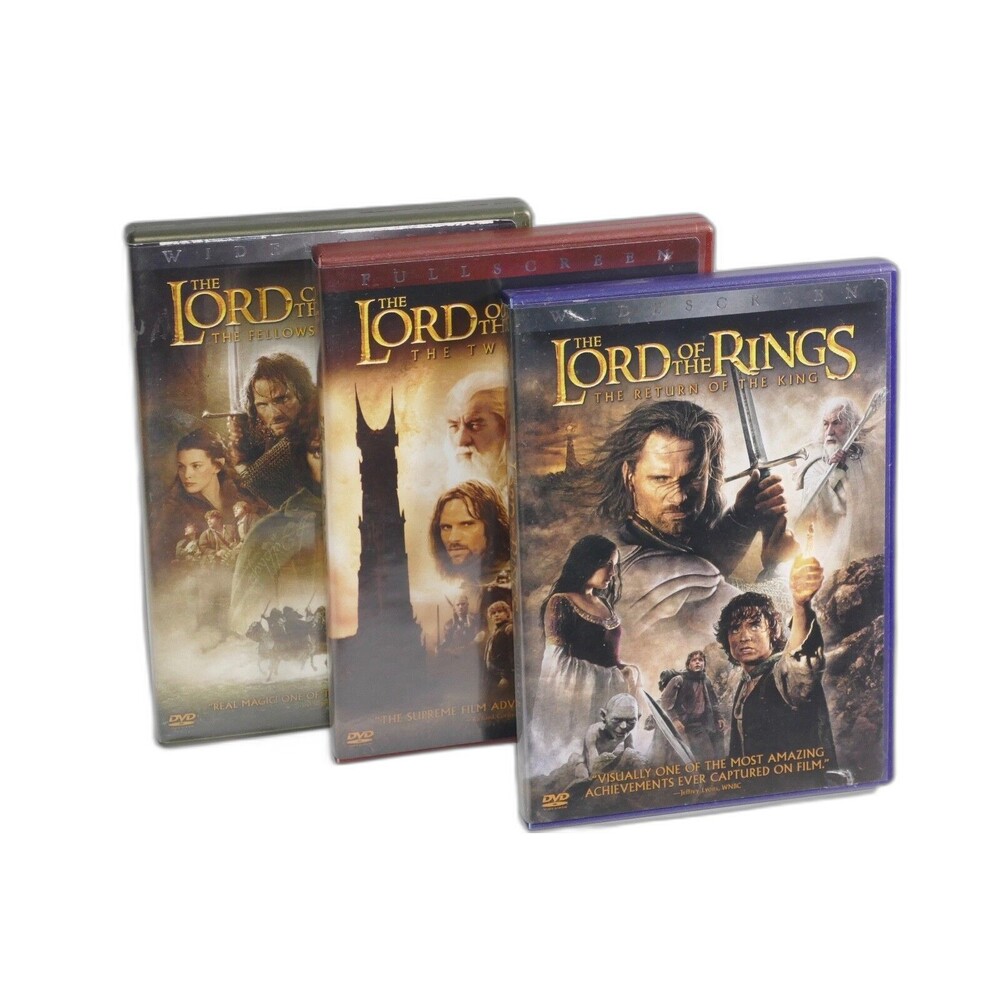 The Lord of the Rings: The Motion Picture Trilogy (DVD, 2004)